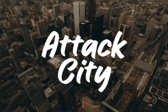 Attack City Font: A Bold Choice for Editorial Design