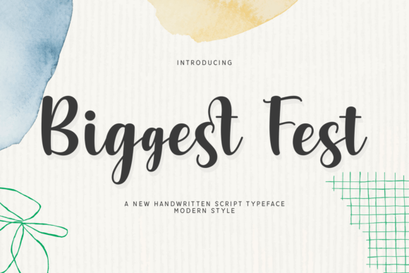 Biggest Fest Font: A Playful Typeface for Digital Design