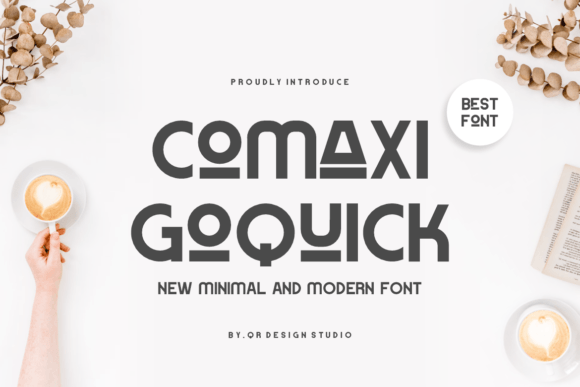 Comaxi Goquick: A Bold Typeface for Modern Branding