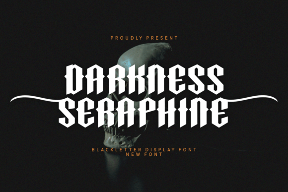 Darkness Seraphine: A Gothic Typeface for Bold Branding