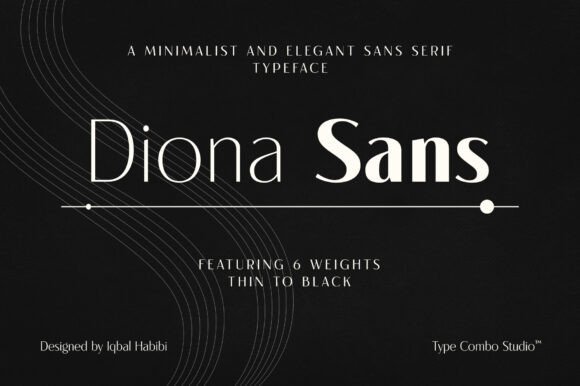 Diona Sans: A Premium Font for a Polished Brand Identity