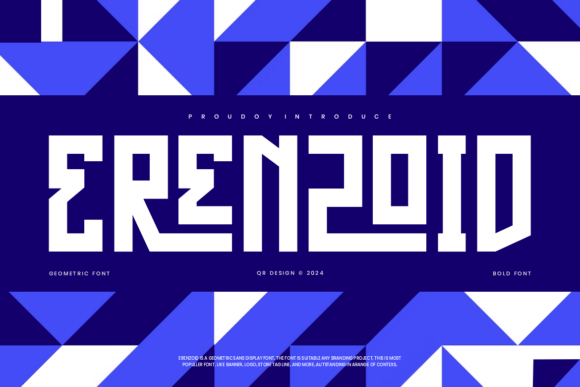 Erenzoid Font: A Bold Typeface for Creative Makers