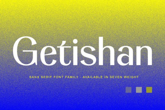 Getishan Font: A Versatile Serif Typeface for Crafters and Makers