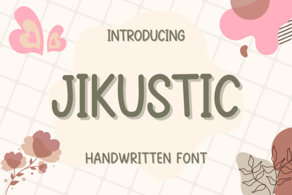 Jikustic: A Handwritten Typeface for Editorial Creativity