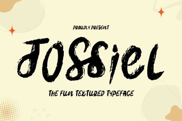 Jossiel Font: A Playful Typeface for Creative Businesses