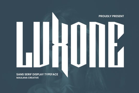 Luxone: A Premium Sans Serif Typeface for Editorial Design