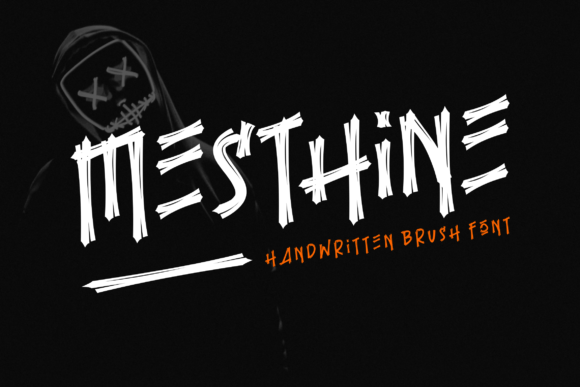 Mesthine Font: A Handwritten Typeface for a Professional Brand Touch
