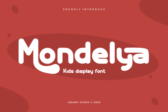 Mondelya: A Playful Font for Bold Digital Branding