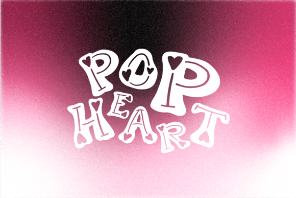 Pop Heart Font Review: A Playful Design Asset