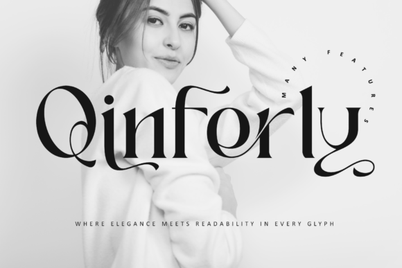 Qinferly: A Sophisticated Serif Typeface for Creative Branding
