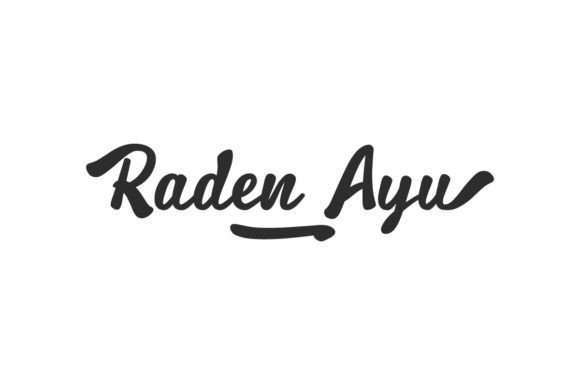 Raden Ayu Font: A Bold Handwritten Typeface for Your Brand