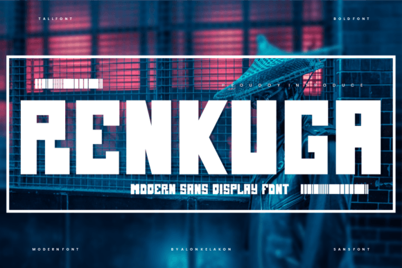 Renkuga: A Bold Typeface for Modern Branding Projects