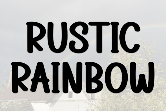 Rustic Rainbow: A Handwritten Font That Elevates Digital Design