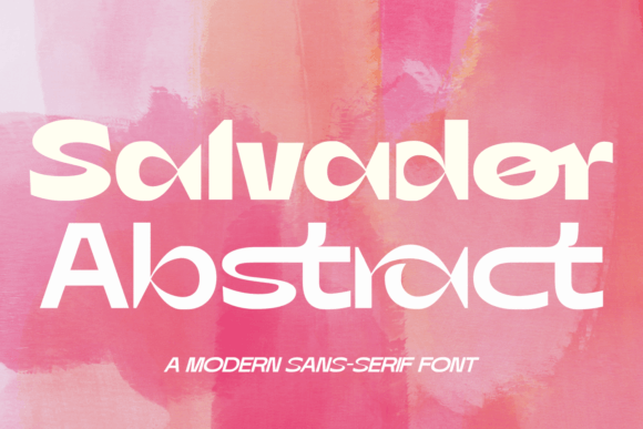 Salvador Abstract: A Display Font for Editorial Elegance