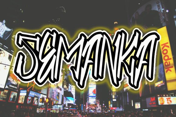 Semanka: A Script Font with Personality