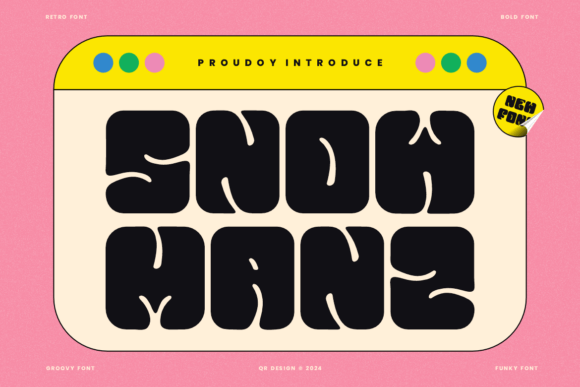 Snow Manz Font – A Bold Choice for Polished Branding