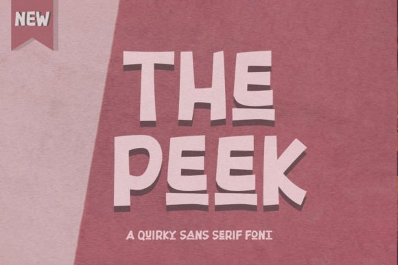 The Peek Font: A Bold Choice for Modern Editorial Design
